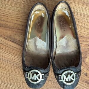 Michael Kors Brown Flats
